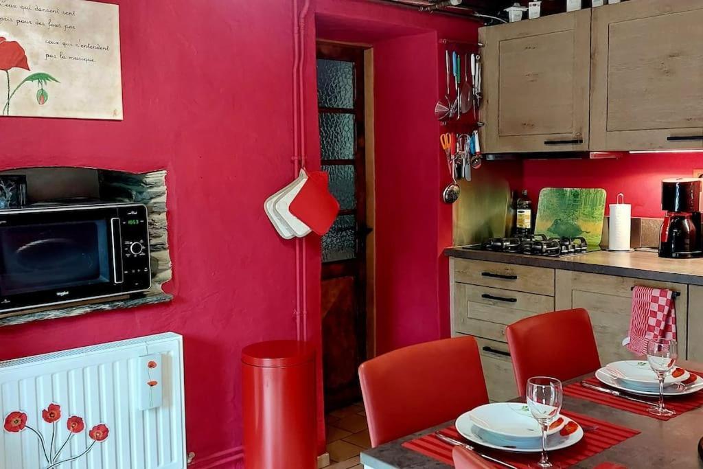 L'Ardoisiere: Jolie Maison Ardennaise. Villa Alle ภายนอก รูปภาพ